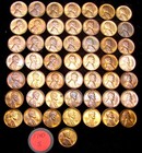 1940 S Lincoln Wheat Cent Uncirculated Roll Of 50 Coins