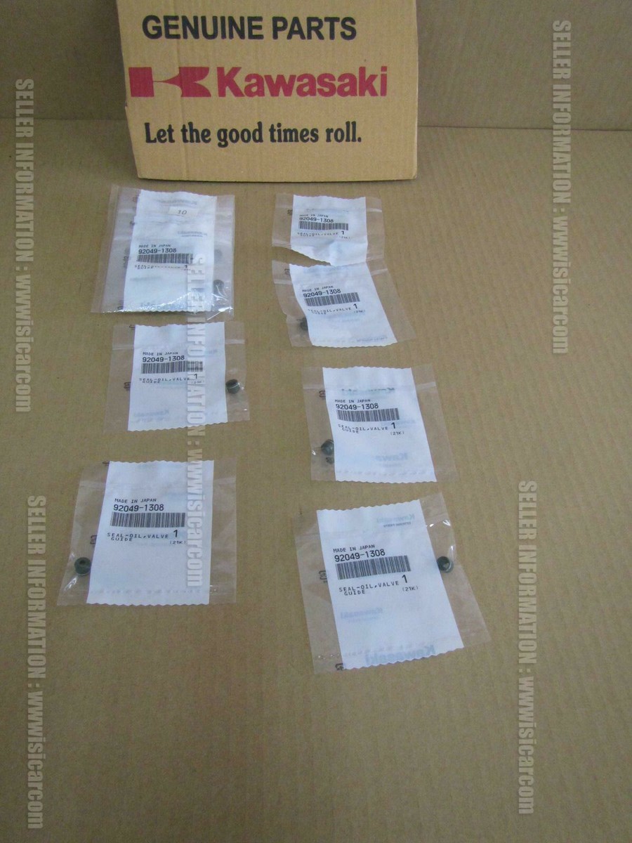 KAWASAKI ZXR400-1 ZX400H ZXR400-2 ZX400L OIL SEAL SET (VALVE GUIDE
