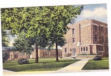 KNIGHT HALL---UNIVERSITY OF WYOMING--LARAMIE WYOMING--POSTCARD