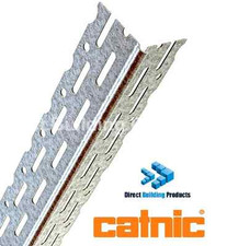 50 X DRYWALL BEADS 2.4MTR CATNIC SKIM  BEADS GALVANISED