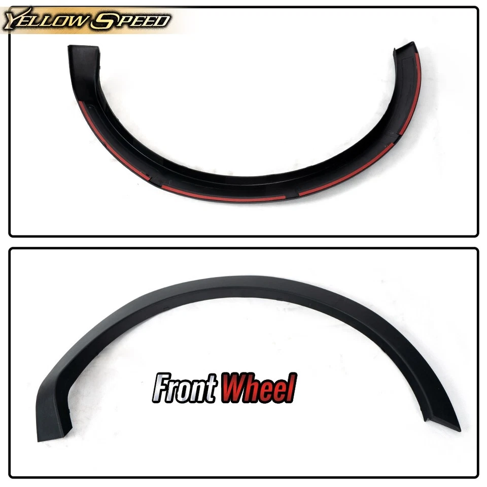 F150 F-150 2009-2014 Styleside estilo de fábrica guardabarros llamaradas 4 piezas aptas para Ford F150 F-150 Foto 3 de 4