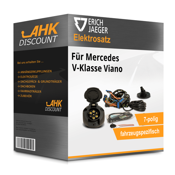 für Mercedes V-Klasse Viano 10- Jaeger E-Satz 7Polig Fahrzeugspezifisch Neuware-image
