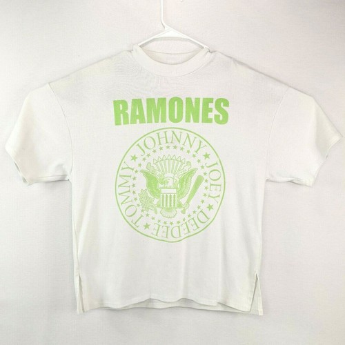T-Shirt Ramones Lime Green Graphic 
