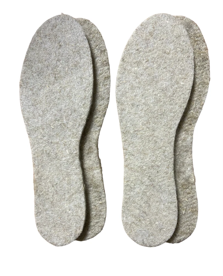 Thermo Winter Filz Einlegesohlen Schuheinlagen Filzsohlen Einlagen 8mm Dick Warm - Bild 4 von 4
