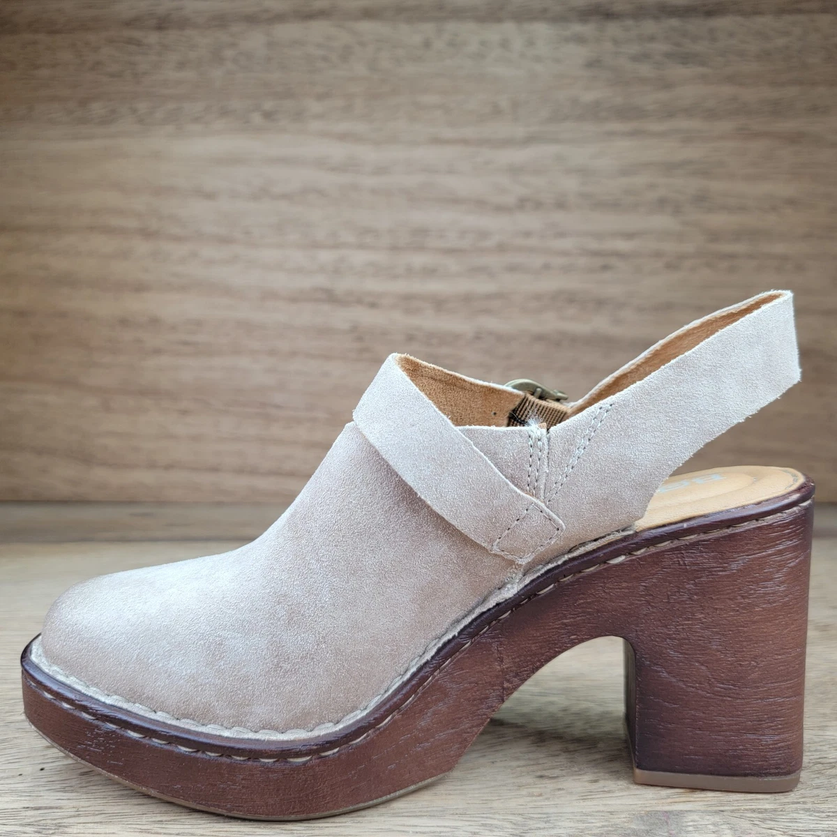 Womens platform shop clogs