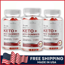 FitLife ACV Apple Cider Vinegar Gummies Weight Loss - 1500mg 90-Day Supply 