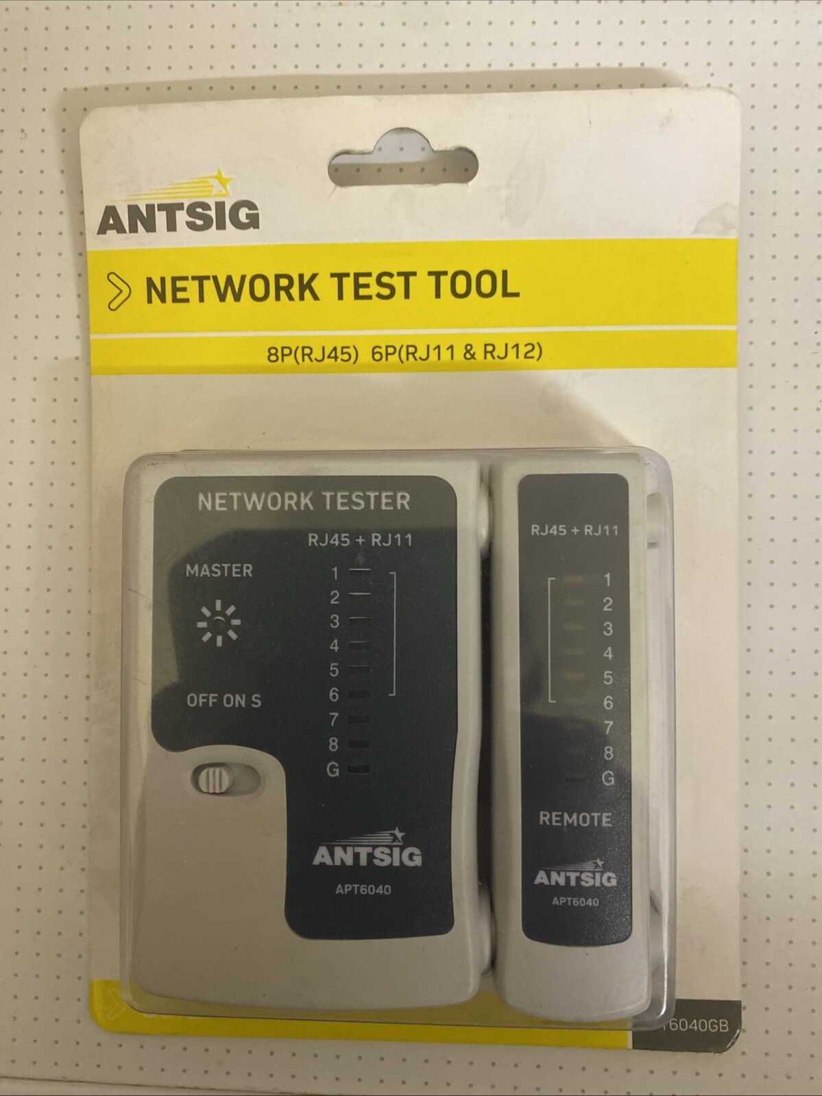 ANTSIG NETWORK TEST TOOL APT6040GB Suitable For Ethernet & Telephone Cables