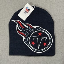 Tennessee Titans NFL Football Vtg AOP Winter Beanie Sports Hat Ski Cap NWT