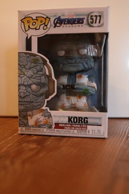 Funko POP! Korg- Marvel Avengers Endgame #577 Unopened