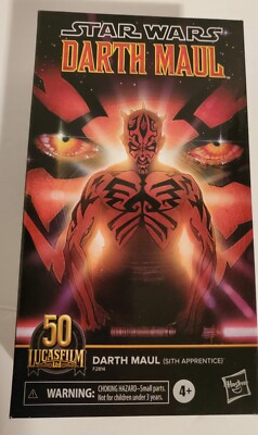 New 2020 Hasbro Star Wars Black Series 6'' Darth Maul Sith Apprentice Figure