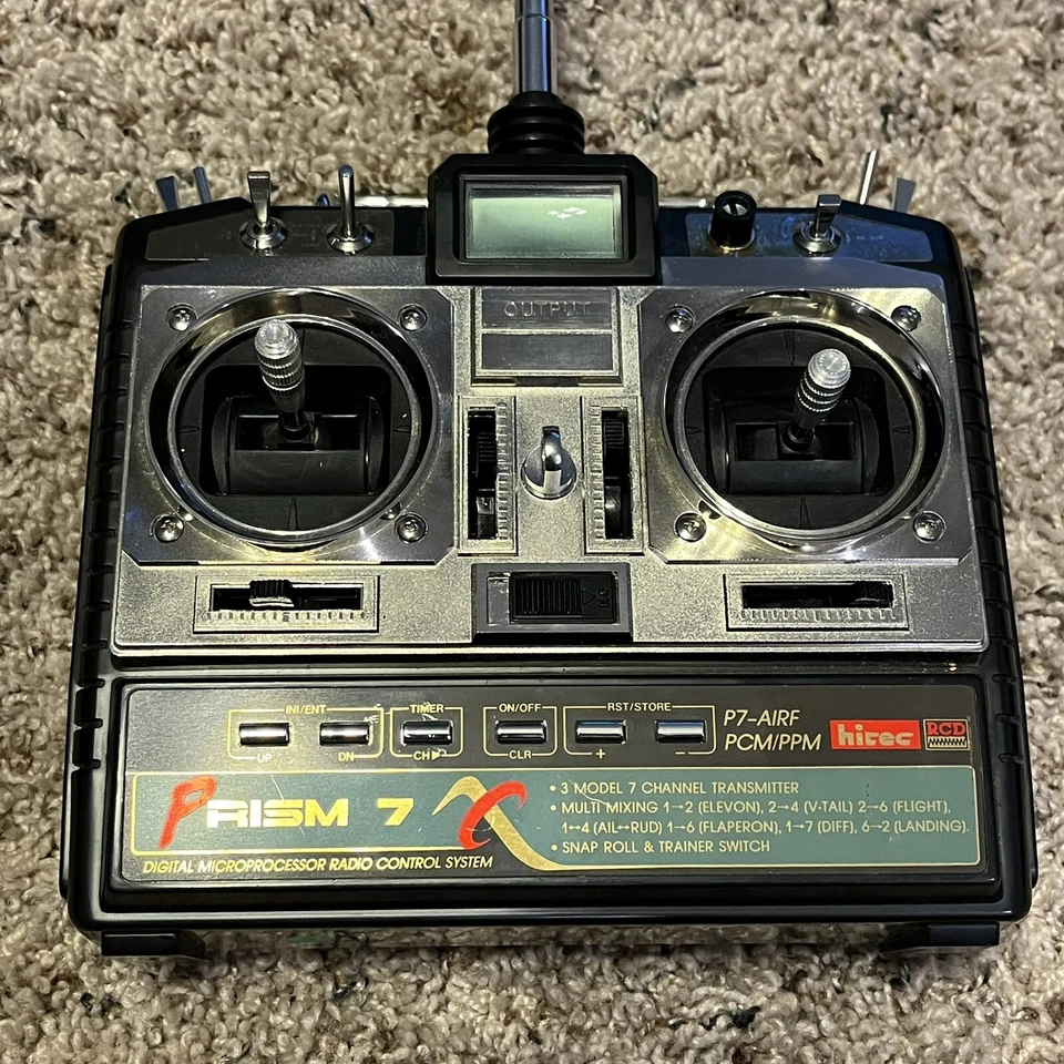 HITEC PRISM 7 P7-AIRF PCM / PPM 3 MODEL 7 CHANNEL TRANSMITTER - Image 3 of 4