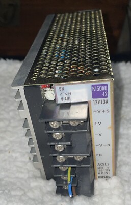 COSEL K150AU-12 Power Supply ACIN100-120V 47-440Hz 3.5A 12V 13A 2H