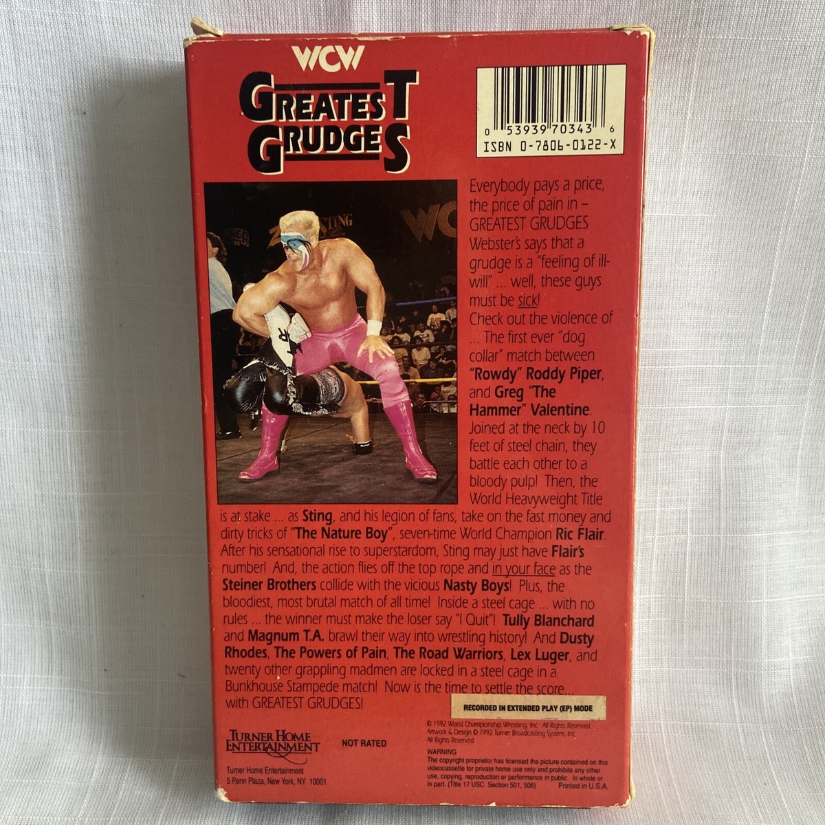 WCW Wrestle War - Greatest Grudges (VHS, 1992) 53939703436| eBay