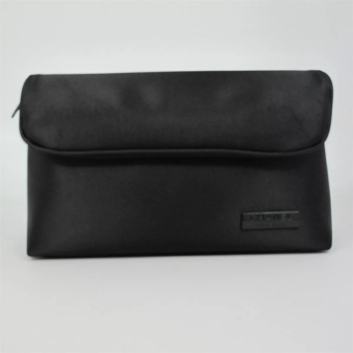 CHANEL, Bags, Chanel Parfums Black Cosmetic Case Clutch Bag