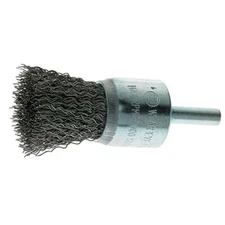 5 Pack - 1" Crimped Wire End Brush Stainless Steel with 1/4" Shank Die Grinder