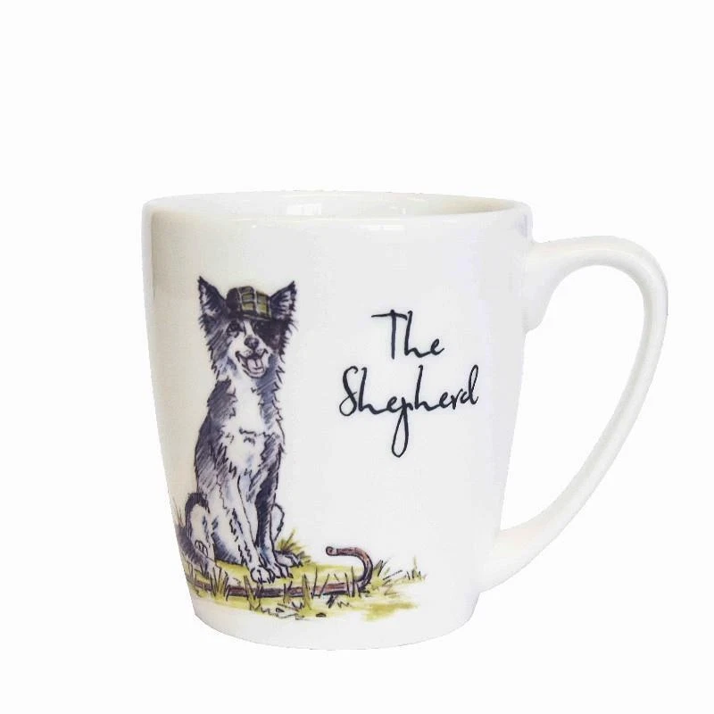 CHURCHILL CHINA Queens by Churchill Country Pursuits The Shepherd China Coffee Animal Cup Mug