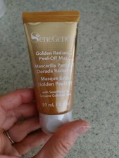 NEW SEALED SeneGence Golden Radiance PEEL-OFF MASK Full Size 2 fl oz