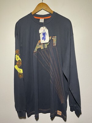 Vintage 2005 Nike AF1 BRS LS Shirt Large NWT Y2K 2000s Air Force One Rare Tee