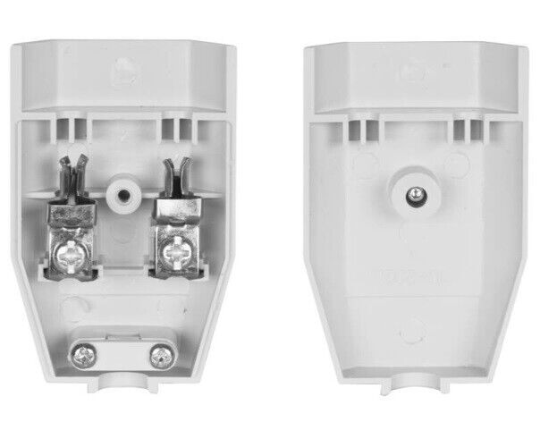 europa-stecker-kupplung-wei-2-polig-flach-mit-schraubanschluss-6a