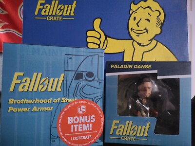 Fallout Screenshots Paladin Danse and BOS Power Armor, Lootcrate Exclusives 