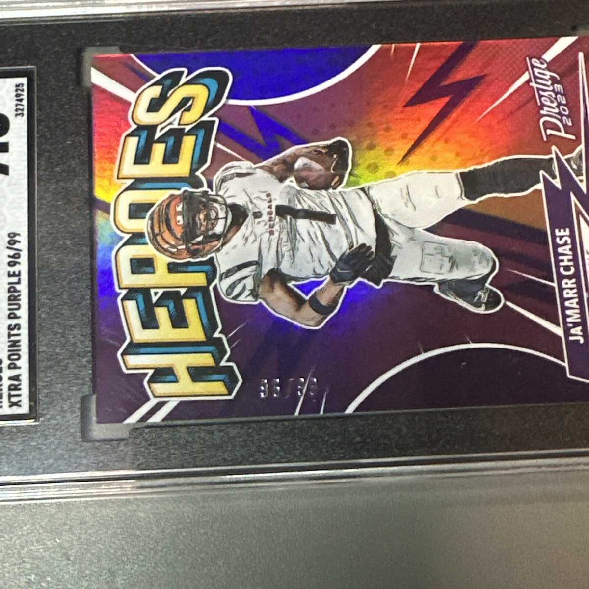 2023 Panini Prestige - Heroes Ja'Marr Chase #H-7 Xtra Points 2023 Panini Prestige - Heroes Ja'Marr Chase #H-7 Xtra Points