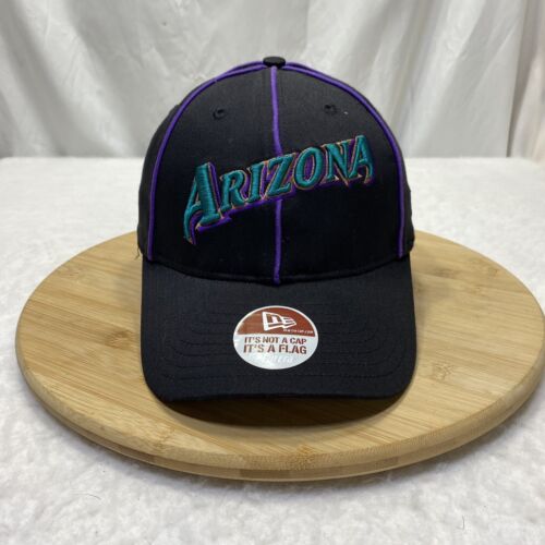Arizona Diamondbacks Hat New Era 3930 Flexfit Size S/M  Fitted Cap Spell out - Picture 1 of 10