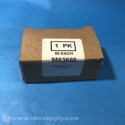 McMaster-Carr 9563K65 Box of 50 Metal Snap-in Panel Plugs FNOB