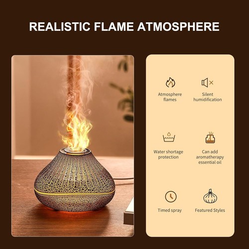 Aroma Aromatherapy Diffuser Oil Essential Ultrasonic Air Humidifier Purifier - Picture 6 of 11