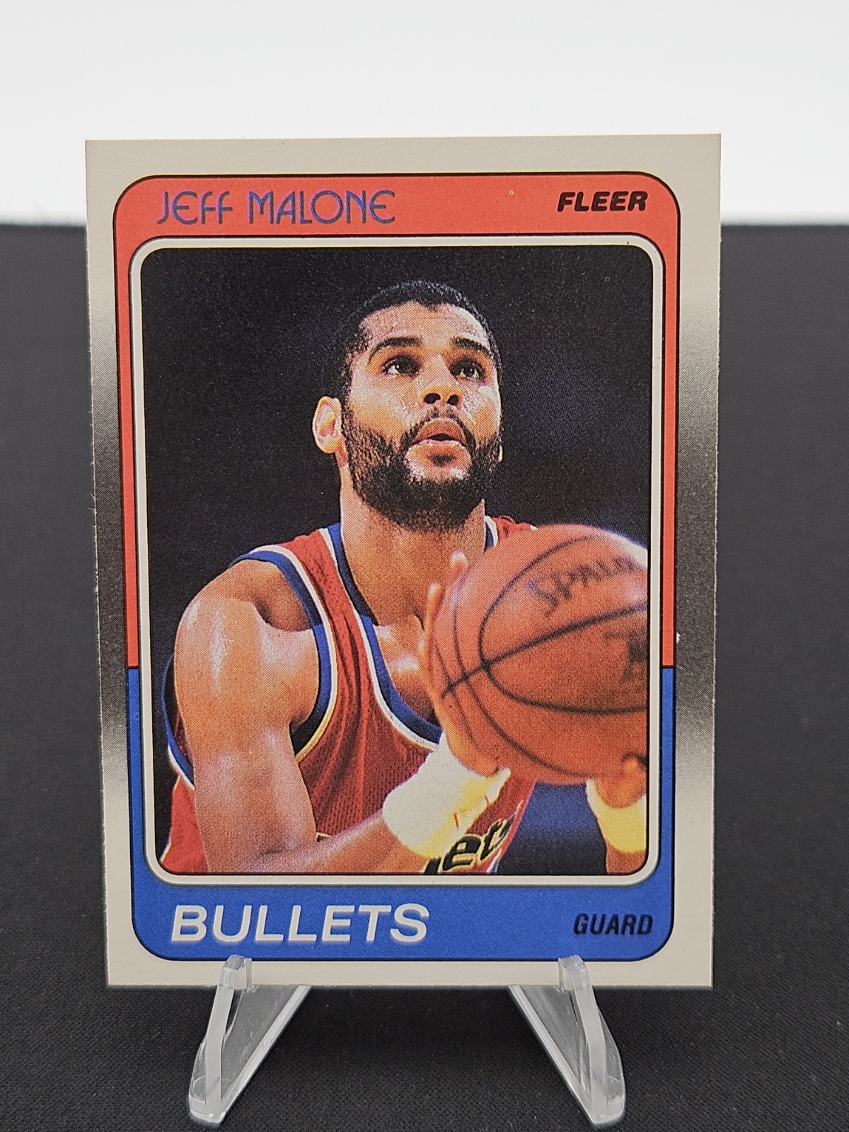 1988-89 Fleer Basketball #117 Jeff Malone Washington Bullets NBA