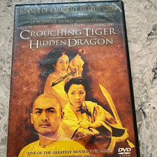 Sony Pictures Classics Crouching Tiger Hidden Dragon DVD 2001 PG-13 WS Ang Lee