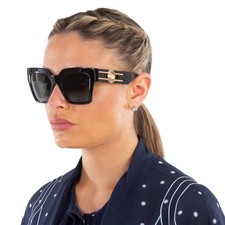 Versace Dark Grey Butterfly Ladies Sunglasses VE4458 GB1/87 54 VE4458 GB1/87 54