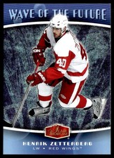 2006-07 Flair Showcase Wave of the Future Henrik Zetterberg Detroit Red Wings