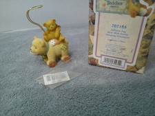 Cherished Teddies Bear with Teddie Ornament 707155