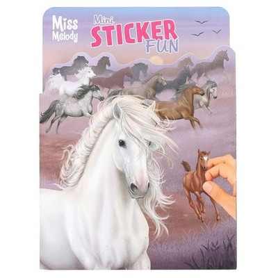 Depesche Miss Melody Mini Sticker Fun - Stickerbuch mit 12 Hintergrundseite ...