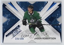 2022-23 SPx Radiance F/X Blue 220/399 Jason Robertson #RFX-32 0s0d