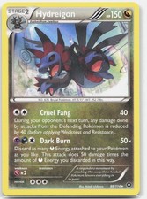 Hydreigon 86/114 HOLO R Steam Siege Pokemon LP