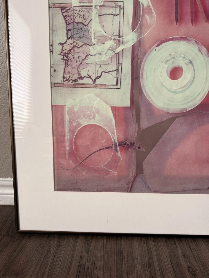 Olivia Parker "East of Portugal" Signed 1981 Color Print 2/10, Framed 28x32 - Image 2 of 4