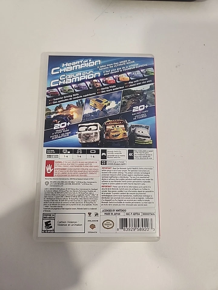 Cars 3: Driven To Win Nintendo Switch 2017 - Image 2 of 3