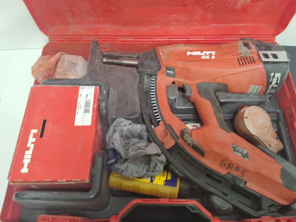 Hilti GX 3 Gas-Actuated Fastening Tool W/Case X-M40 G3 MAG - Image 2 of 4