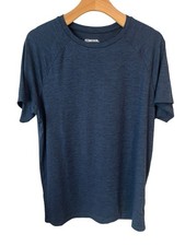 32  Degrees Cool T Shirt Mens Size Medium Blue Short Sleeve Active Wear Top NWT