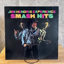 JIMI HENDRIX - SMASH HITS Limited Edition Purple Haze Vinyl Record Excellent