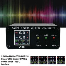 CQV-SWR120 120W SWR  Power Standing Wave Meter 240 240 LCD Display FM-AM-SSB