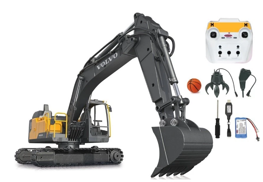 JAMARA, Escavatore radiocomandato VOLVO EC160E, 1/16, JAM406300 - Immagine 2 di 4