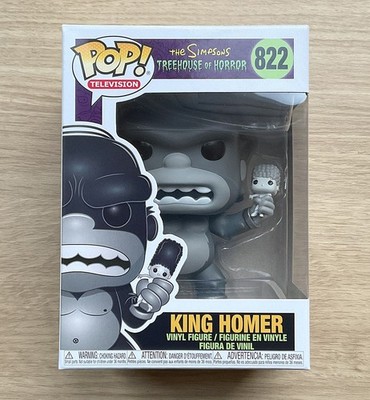 Funko Pop The Simpsons King Homer #822 + Free Protector