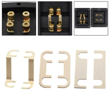 2Pcs Speaker Wire Lugs Audio Wiring Connections for Binding Post Terminals