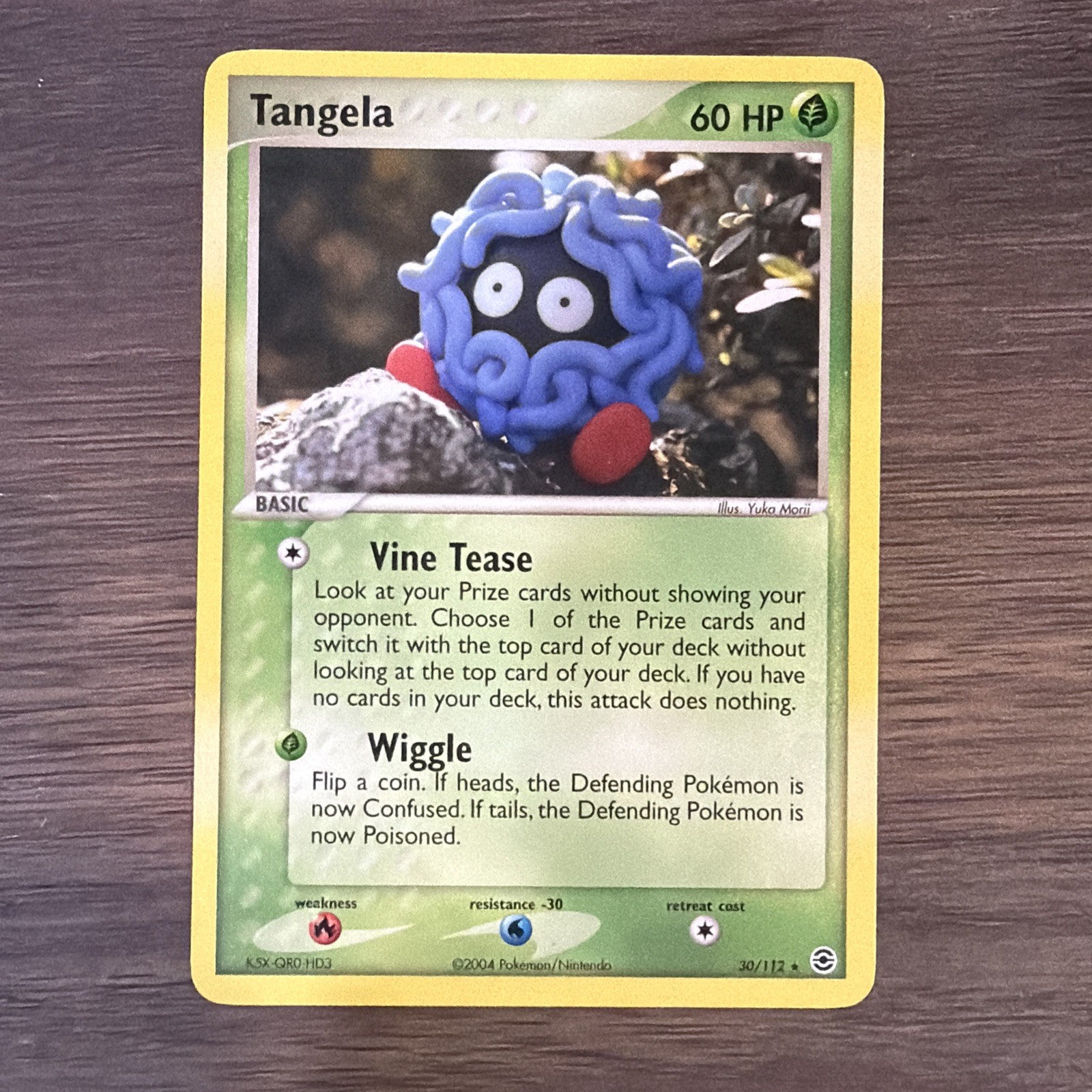 Pokemon - Tangela - FireRed LeafGreen 30/112 - Rare - NM