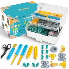 Kizzikids Cardboard Tools for Kids, STEM Construction Kit Safe Cutter
