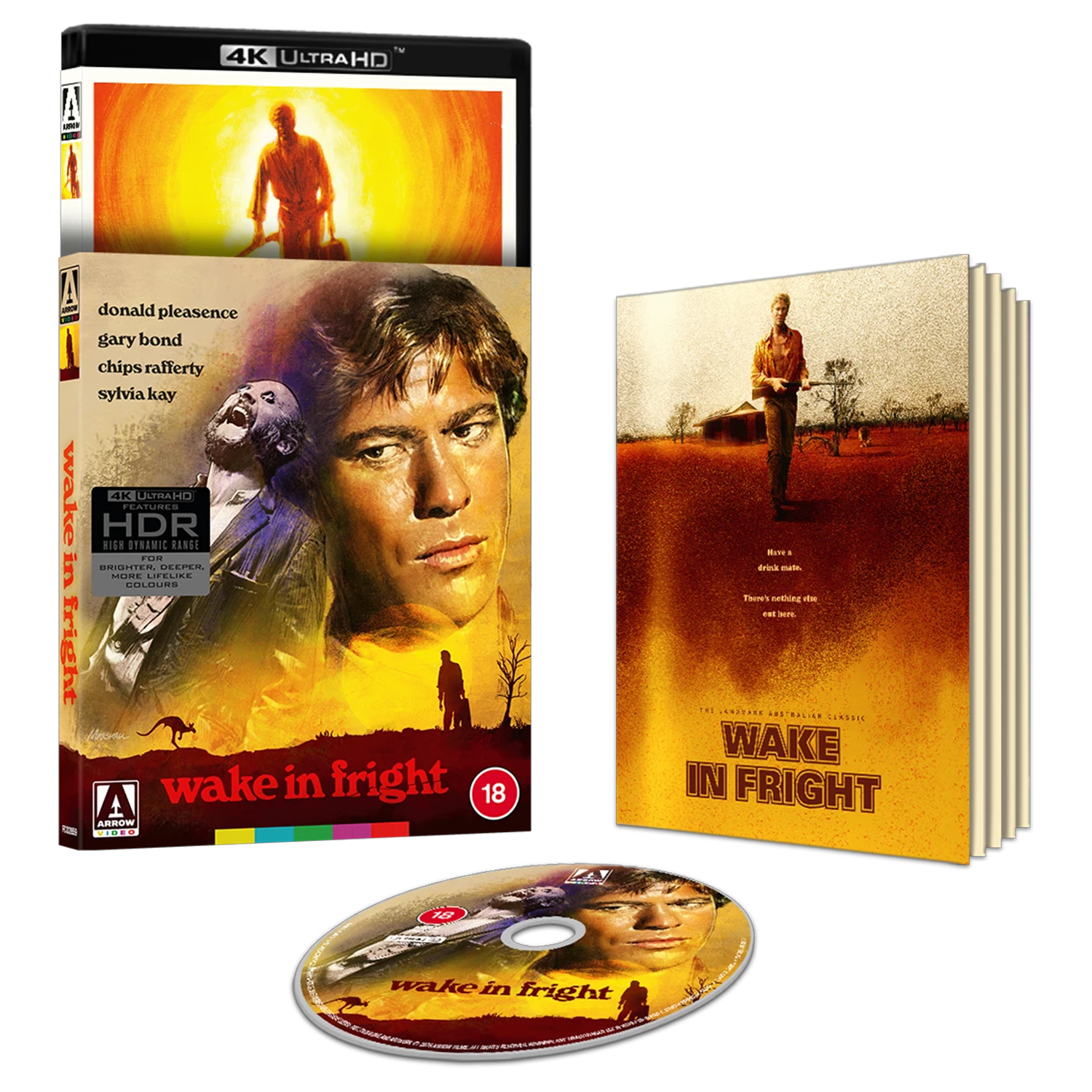 Wake in Fright Limited Edition [18] 4K UHD - Pre-sale