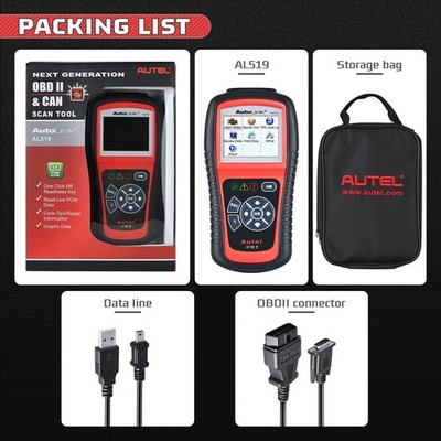 2026 Autel AutoLink AL519 OBD2 Scanner Car Diagnostic Code Reader