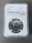 1964 Kennedy Half Dollar 50c NGC Brown Label PF 69 Coin